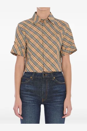 Burberry Cropped-Hemd