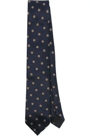 Ermenegildo Zegna Jacquard-Krawatte mit Blumenmuster