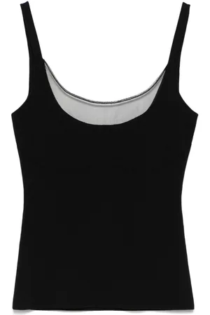MUGLER Gestricktes Illusion Tanktop