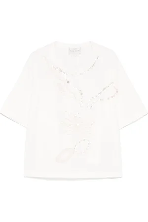 FORTE FORTE T-Shirt mit Pailletten