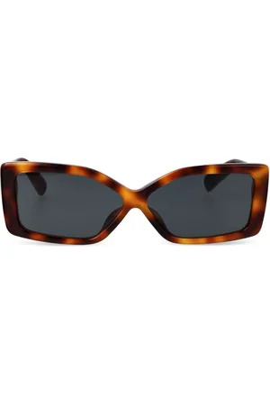 Jacquemus Sonnenbrille mit Logo-Print