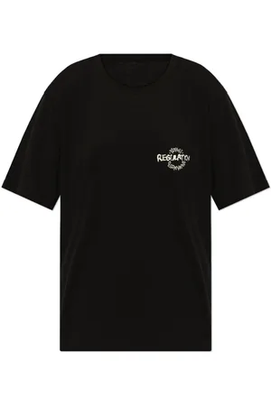 YOHJI YAMAMOTO T-Shirt mit Logo-Stickerei