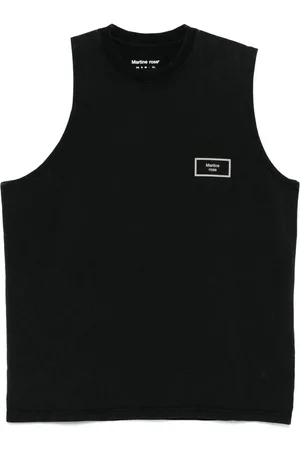 MARTINE ROSE Trägershirt mit Logo-Print
