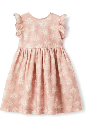 Il gufo Kleid mit Logo-Muster