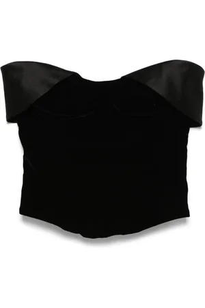MUGLER Corsage aus Samt