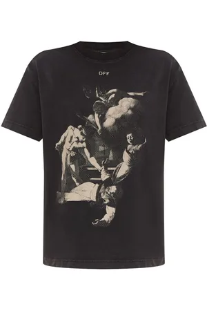 OFF-WHITE T-Shirt mit grafischem Print