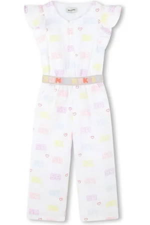 Sonia Rykiel Enfant Jumpsuit mit Logo-Print