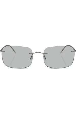 Giorgio Armani Pillow Sonnenbrille mit eckigem Gestell