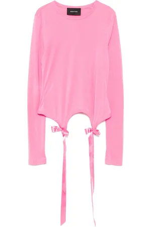 Simone Rocha Langarmshirt mit rundem Ausschnitt