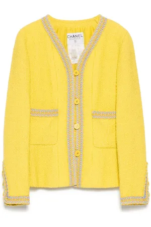 CHANEL 1994 Jacke mit Knopfverschluss