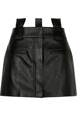Studio Tomboy Lederrock im Layering-Look