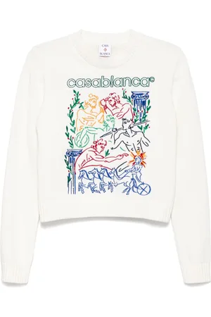 Casablanca Pullover mit Stickerei