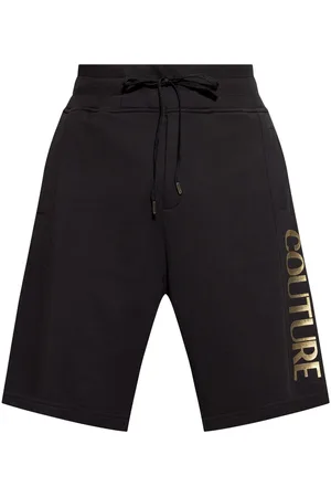 VERSACE Shorts mit Logo-Print