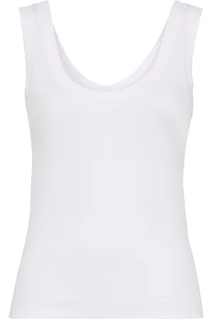 Brunello Cucinelli Geripptes Tanktop