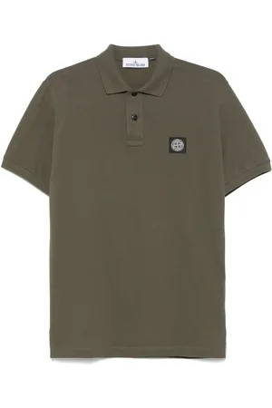 Stone Island Poloshirt aus Piqué