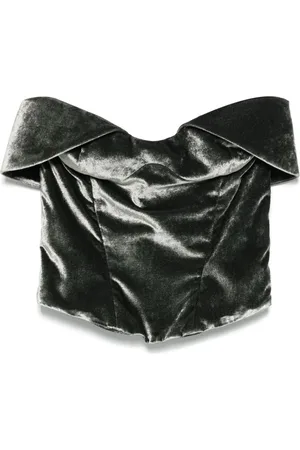 MUGLER Corsage aus Samt