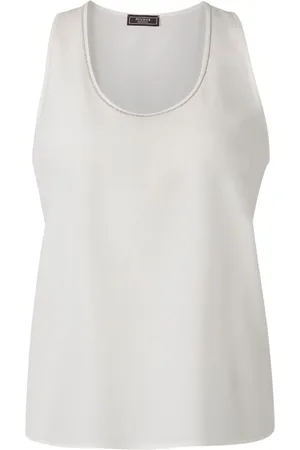 PESERICO SIGN Tanktop mit Strasskragen