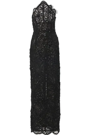 Carolina Herrera Besticktes Abendkleid