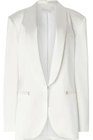 GENNY Blazer mit Satinbesatz