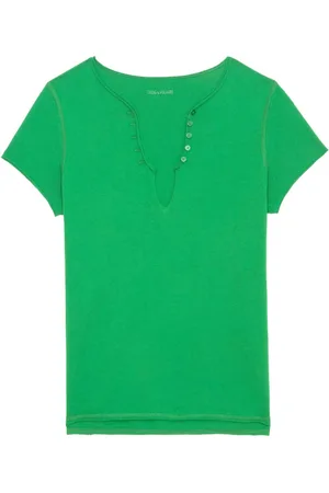 Zadig & Voltaire Langarmshirt mit Henley-Kragen
