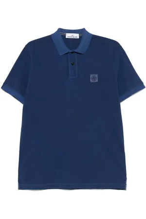 Stone Island Poloshirt aus Piqué