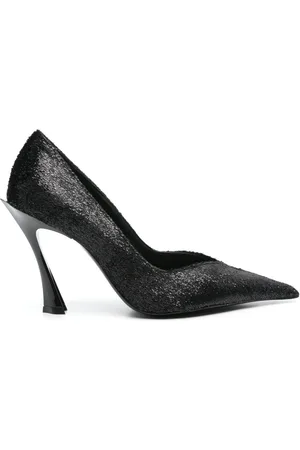 MUGLER Lurex-Pumps 105mm
