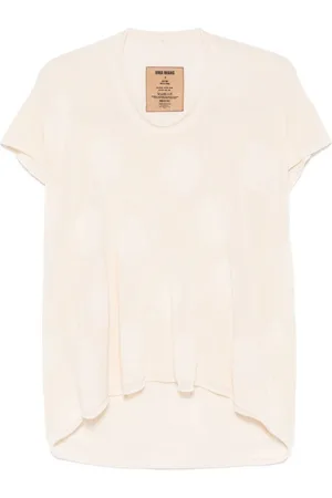 UMA WANG Fein geripptes T-Shirt
