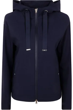 HERNO Kapuzenjacke mit Reißverschluss