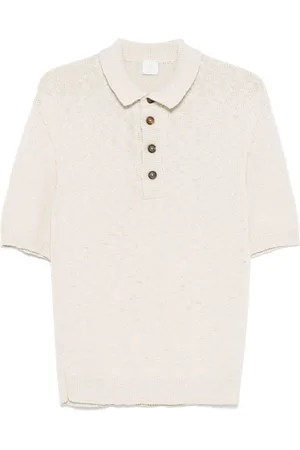 ELEVENTY Poloshirt mit kurzen Ärmeln