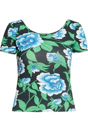 Kenzo T-Shirt mit Blumen-Print