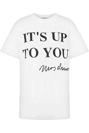 Moschino T-Shirt mit Text-Print