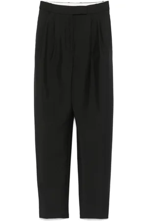 Rohe Hose mit Bundfalten