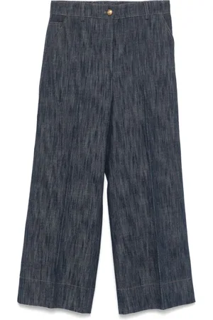 AKRIS Weite Cropped-Jeans