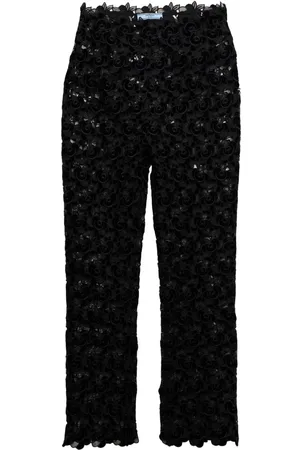 Prada Hose aus Guipure-Spitze