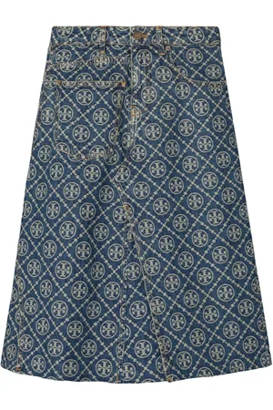 Tory Burch Klassischer Jeansrock