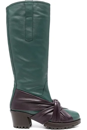 Kiko Kostadinov Stiefel mit Knoten 65mm
