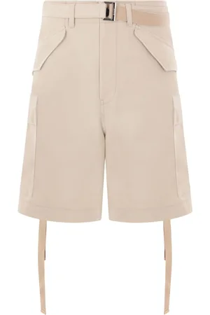 SACAI Cargo-Shorts mit Gürtel