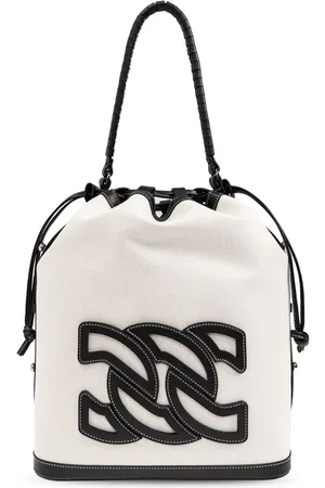 Casadei Beuteltasche aus Baumwoll-Canvas