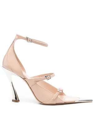 MUGLER Gebürstete Sandalen 105mm