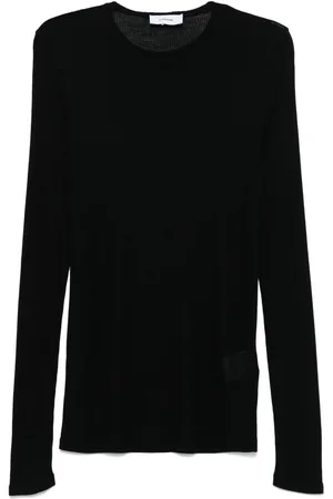 LARDINI Geripptes T-Shirt
