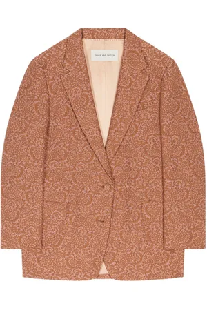 DRIES VAN NOTEN Oversized-Blazer aus Jacquard