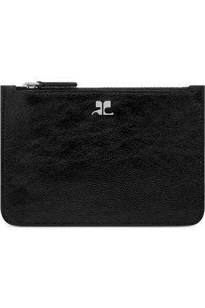 Courrèges AC Clutch aus Leder
