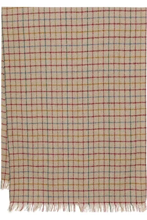 VALENTINO GARAVANI 1980s karierter Schal