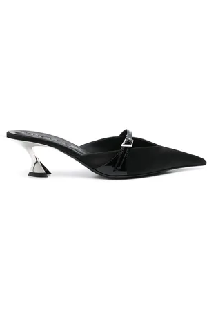 MUGLER Mary Jane Mules 65mm