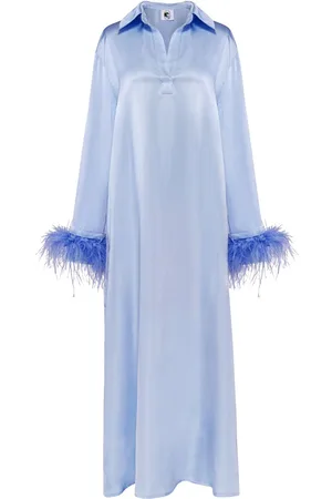 Sleeper Kleid mit Federn