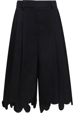 Marni Klassische Shorts mit Wellensaum