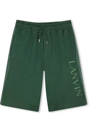 Lanvin Shorts mit Logo-Stickerei