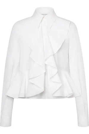 Alberta Ferretti Hemd mit Rüschendetail