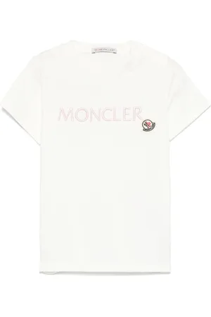Moncler T-Shirt mit Logo-Stickerei