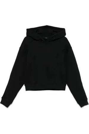 MUGLER Spiral Cropped-Hoodie